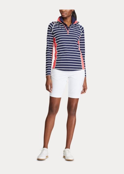 Women's Ralph Lauren Performance Golf Quarter-Zip Shirts | 803426ZQM